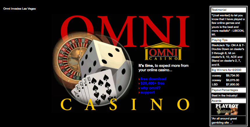 Omni Casino July 2000 Omni Casino July 2000